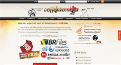 Desktop Screenshot of conexaomega.com